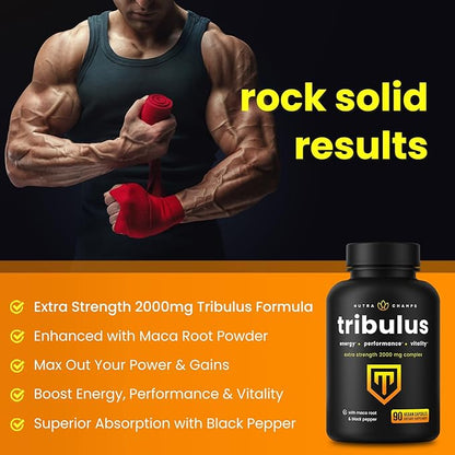 NutraChamps Complete Vitality & Metabolic Health: Tribulus & Berberine Duo