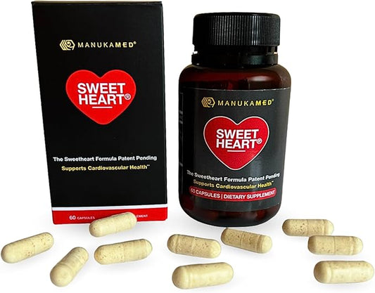 SWEETHEART Supports natural healthy heart 100% Natural Dietary Supplement 60 Capsules
