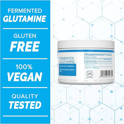 PEScience TruGlutamine, Fermented L-Glutamine Powder, Unflavored, 30 Servings, Gut Health Support