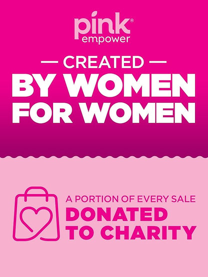 PINK Cranberry Pills for Women | 60 Capsules | Plus Vitamin C | Non-GMO & Gluten Free Extract Supplement | Supports Urinary Tract Health