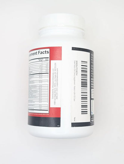 Clean Nutraceuticals Tart Cherry Extract Capsules with Turmeric Moringa Cranberry Chanca Piedra Celery Quercetin ACV Pomegranate L Selenomethionine - 5pack