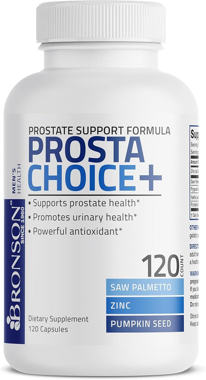 Bronson Prostate Health Support Supplement 120 Capsules