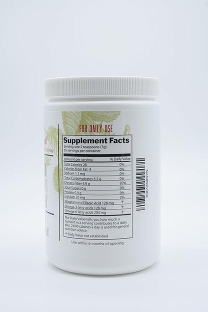 Meeker Red Raspberry Seed Powder - Natural Source of Ellagic Acid and Fiber - Locally Milled from US-Grown Raspberry Seeds - 1 lb / 454 g