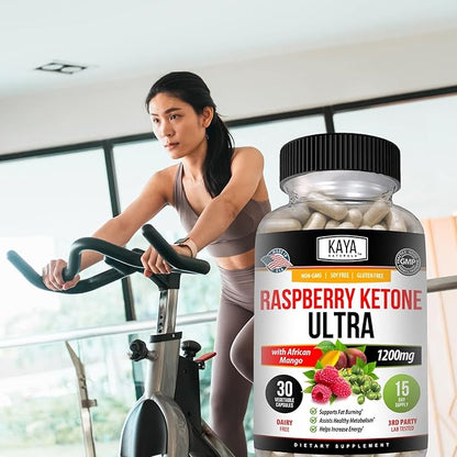 Kaya Naturals Keto Diet Raspberry Ketone - Weight Loss Supplement, Appetite Control, Boost Metabolism - 30 Count…