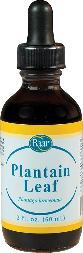Baar Plantain Leaf Fluid Extract, 2oz