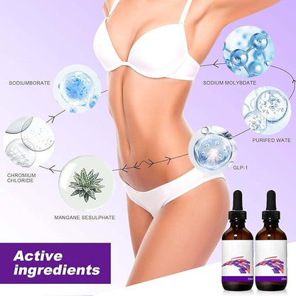 2PCS Veronvy Metabolisc Boost Vitamin Drops, Veronvy Vitamin Drops, Natural Vitamin Supplement for Men and Women - 30ml