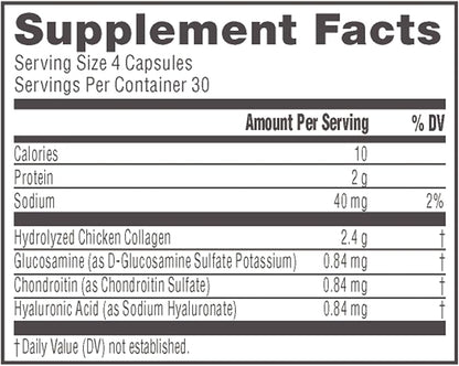 NeoCell Joint Complex, Collagen Type 2, Hyaluronic Acid, 120 Capsules (Package May Vary), 120 Count
