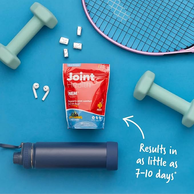 Redd Remedies, Joint Health Original, Helps Strengthen Connective Tissue and Cartilage, Black Cherry Flavor, 30 Soft Chews