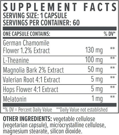 Biote Nutraceuticals - Best Night Sleep - Restfulness + Awake Refreshed (60 Capsules)