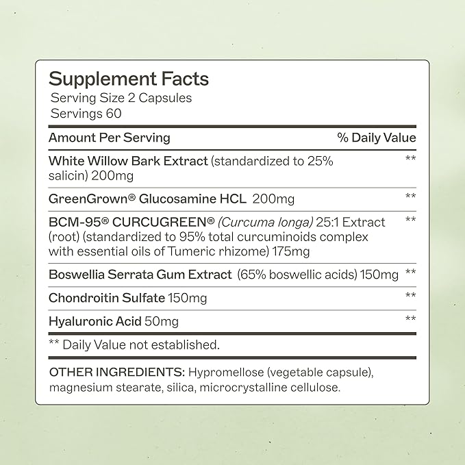 Dr Amy Myers Joint Support Complex (Formerly: SynoComplete) -120 Capsules