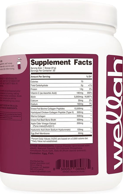 The Afterglow Multi Collagen Protein + Beauty (Dark Chocolate Flavored) 30 Servings