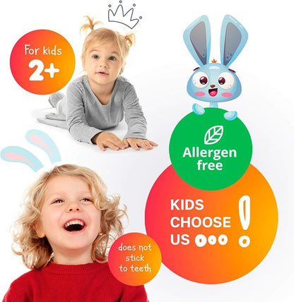 Elderberry Gummies for Kids and Magnesium 200 mg Gummies Sugar-Free - Healthy Immune System Booster and Health Support with Elderberries Extract with Magnesium Calm Chews for Kids & Adults Sugar-Free