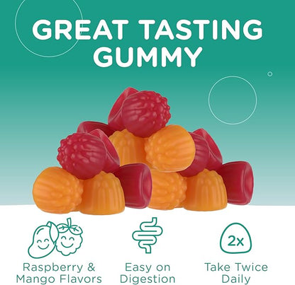 Zahler Chapter One Magnesium Gummies, Great Tasting Magnesium for Kids, Calm Kids Magnesium, Magnesium Gummies for Women and Men, Raspberry and Mango Flavored, Certified Kosher, (60 Flavored Gummies)