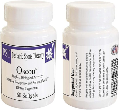 Oscon 60 ct - RRR-a-tocopherol & Selenium Nutraceutical Supplement