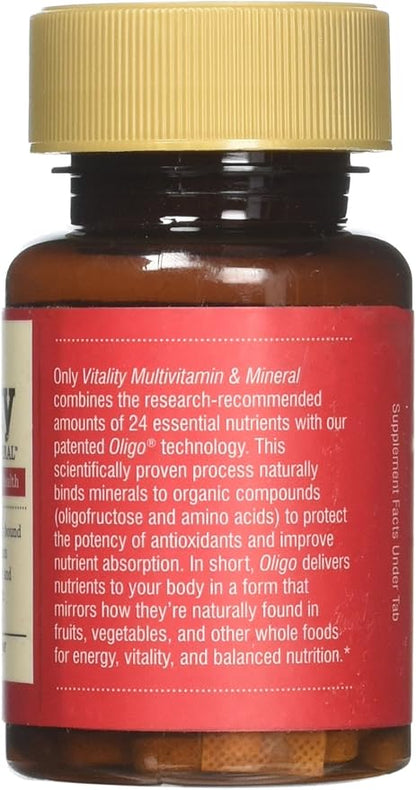 Melaleuca Multivitamin & Mineral Supplement for Women, Powered by Oligo (60 Tablets) — Supports Energy & Overall Health / Organically Bound for Maximum Absorption and Antioxidant Protection
