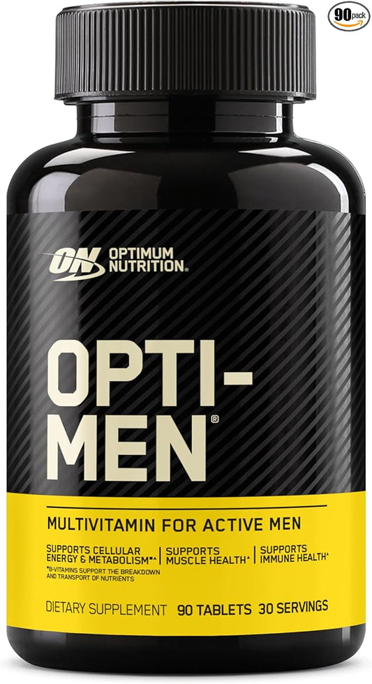 Optimum Nutrition Opti-Men Multivitamin Tablets Pack of 90 (Packaging May Vary)