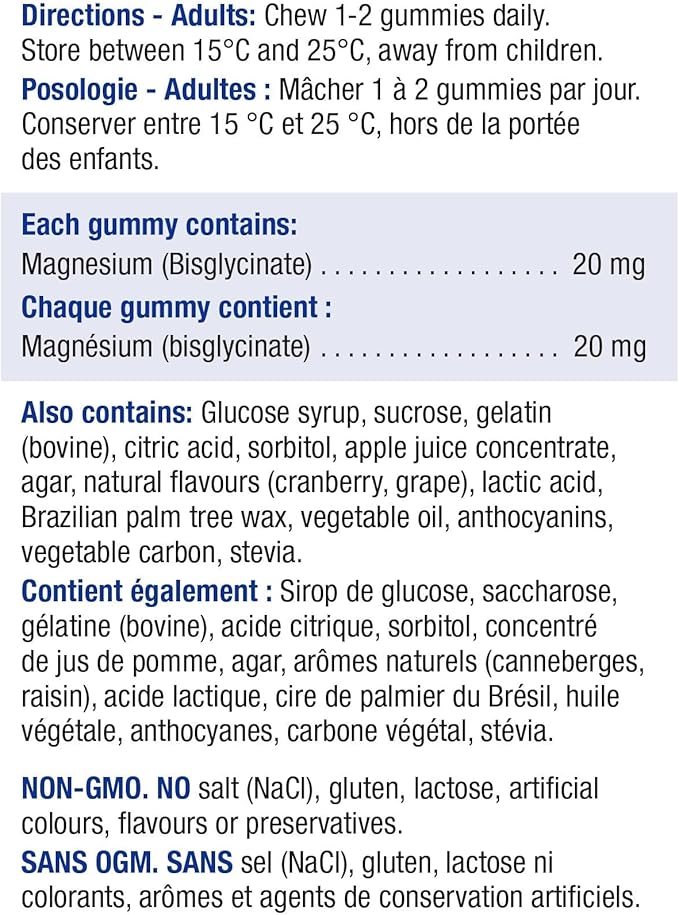 Jamieson Magnesium Gummies, 60's