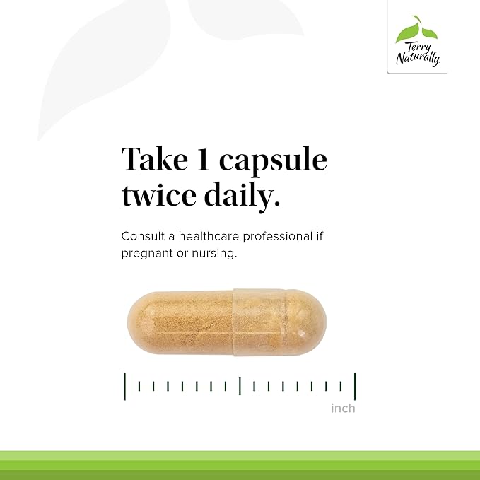 Terry Naturally Rosehip Joint Comfort - Healthy Joint Mobility & Flexibility Support Supplement - Supplement with Type II Collagen - Joint Structure & Cartilage Supplement - 60 Capsules (2 Pack)