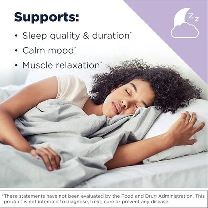 Designs for Health TriMag Supreme Powder Night - 300mg Magnesium Drink Supplement with Tart Cherry for Calm and Sleep - Lavender Lemon Flavor (30 Servings / 180g)