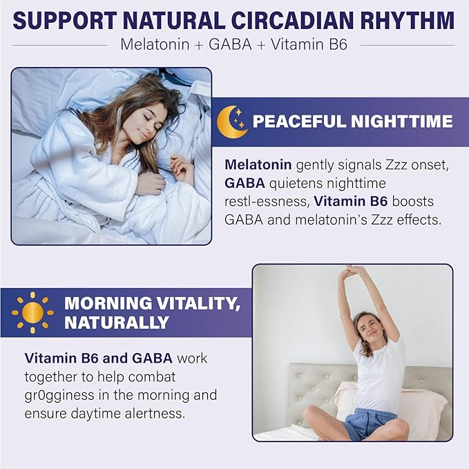 Melatonin 10mg 20mg Gummies for Adults - 10mg of Melatonin Per Gummy with Magnesium, L-Theanine, GABA, Vitamin B6 & Ashwagandha - Supports Health Circadian Rhythm, Sugar Free & Vegan
