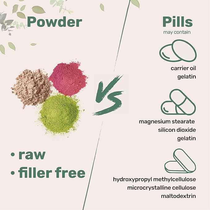 Micro Ingredients Raw Organic Ginkgo Biloba Powder, 8 Ounce (18 Months Supply), Filler Free, Supports Brain Function and Mental Alertness, No GMOs and Vegan Friendly