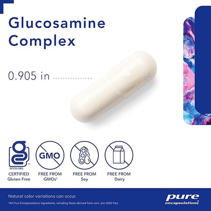 Pure Encapsulations Glucosamine Complex | Dietary Supplement Cartilage Support with Manganese | 180 Capsules