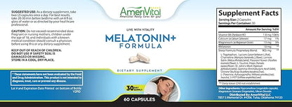 AmeriVital LLC Melatonin Plus ct 175 cc