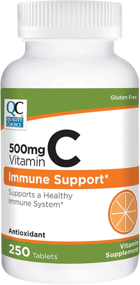 Quality Choice Vitamin C 500 mg Tablets