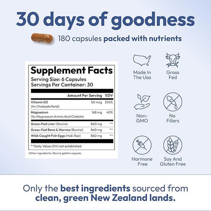 Tooth Restore for Adults with Remineralizing Gum Support 180 Capsules Made in USA - Teeth Vitamins for Strong Teeth Bone Health Supplement Calcium VitaminD3 Hydroxyapatite Enamel Repair