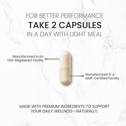 Moringa & Turmeric with BioPerine 10mg 95% Piperine – 1100 MG Joint Support Supplement with 95% Curcuminoids, 120 Vegan Capsules, USA-Made, GMP & UL-Certified