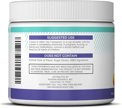 Magnesium Sleep Night Time Powder - Magnesium Citrate, Magnesium Glycinate with Melatonin, L-Theanine and GABA Sleep Aid, Natural Sleep Supplement, Vegan, Gluten-Free, Raspberry Lemon Flavor
