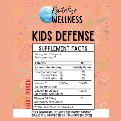 Bundle | Kids Defense | Fruit Punch Flavor + Organic Allergy Defense