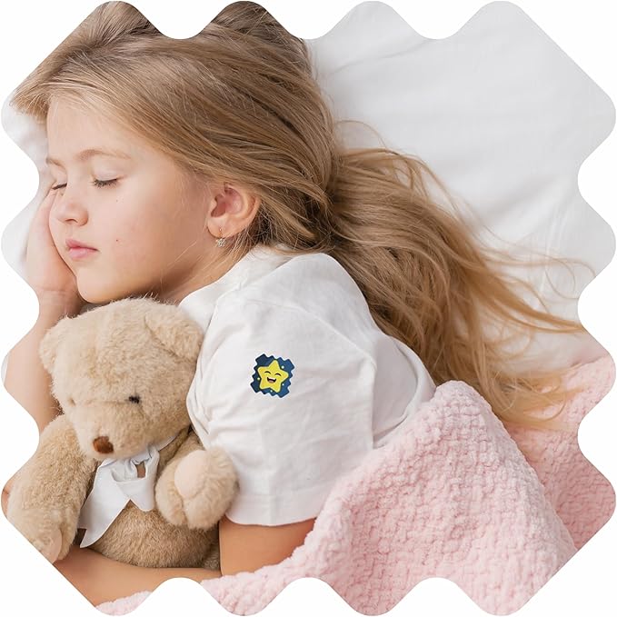 NATPAT Sleepy Patch Bed Time Stickers for Kids - Sleep Promoting Patch - Non-Toxic Solution for Better Sleep - Chemical & Drug Free, Melatonin Free - Buzz Patch Natural Patch (24 Pack)