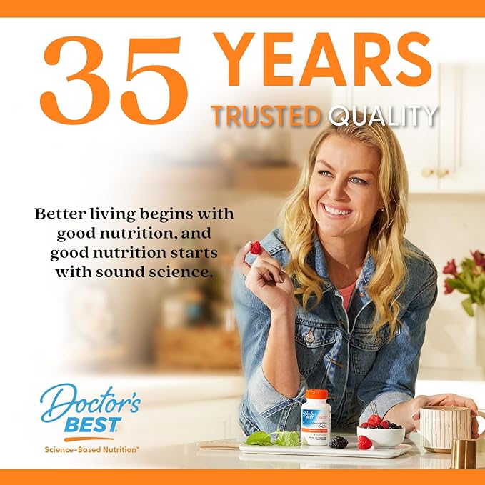 Doctors BEST High Absorption Curcumin from Turmeric Root, Supports Joint Health, Non-GMO, Gluten Free, Soy Free, Vegan 120 Veggie Caps