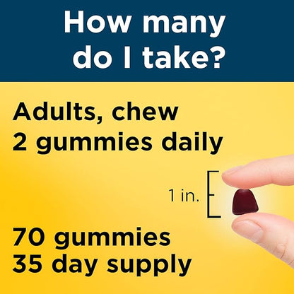 Nature Made Multi for Him, Multivitamin for Men for Energy Metabolism Support, Mens Multivitamins, 70 Gummy Vitamins and Minerals, 35 Day Supply (Pack of 2)