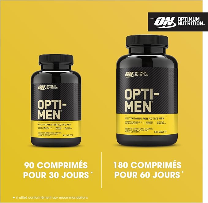 Optimum Nutrition Opti-Men Multivitamin Tablets Pack of 90 (Packaging May Vary)