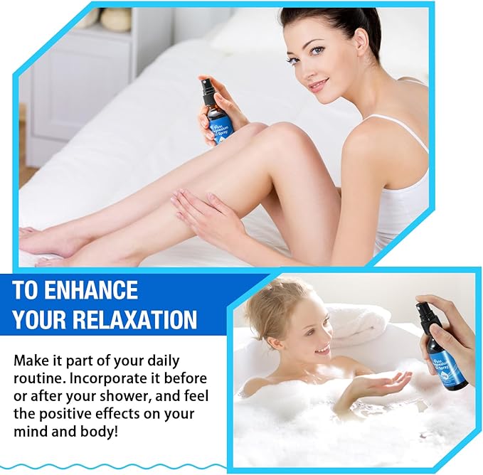 Pure Magnesium Oil Spray - Organic Magnesium Sprays for Feet & Body Magnesium Chloride Oil Spray for Relaxing Rejuvenating Muscles- 2PCS