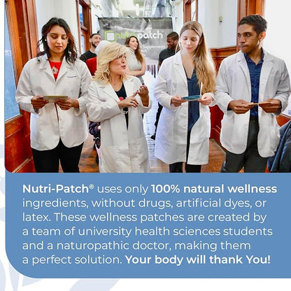 Joint & Inflamm Topical Patch,Infused with MSM,Turmeric,Glucosamine,White Willowbark,and Other Wellness Ingredients.Designed to give You a Boost (30/Pack)