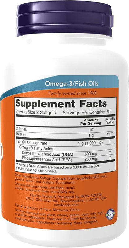 DHA-250, 50% DHA 120 Softgels (Pack of 2)