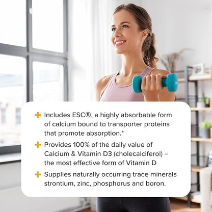 Redd Remedies, Calcium Mag + D, Vitamin D3 and Calcium for Strong Bone Support, 120 Vegetarian Capsules