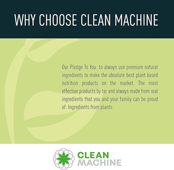 CLEAN MACHINE Certified Organic Vegan Plant Based Vitamin D3 4000 IU per Pill - Natural D3 Supplement for Optimal Health - 30 Vegan Capsules (USDA Certified Organic)