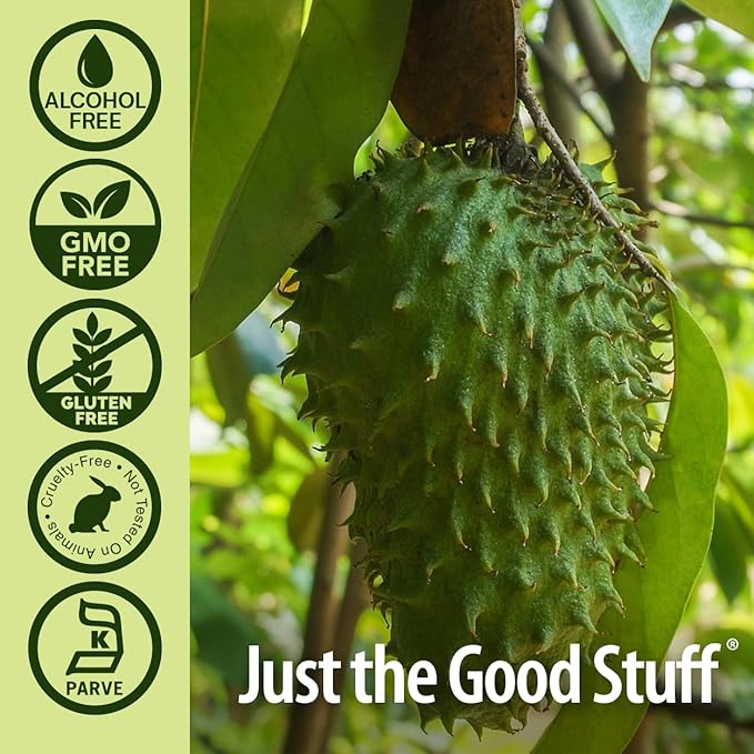 Nature's Answer Graviola Soursop Extract Alcohol Free 1 Ounce Extract