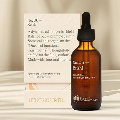 Reishi Mushroom Extract - Double Extracted Fruitbody Mushroom Tincture | Wellness Booster, Improve Sleep, Balance Hormones (60 Servings)
