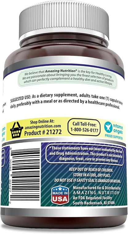 Amazing Formulas Alpha Lipoic Acid | 200 Mg Supplement | 120 Capsules | Non-GMO | Gluten-Free | Made in USA (2 Pack)