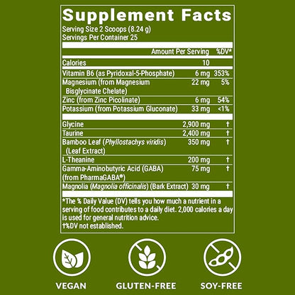 BIOptimizers Sleep Breakthrough 2.0 – Natural Support Supplement | Calming Relief Aid Adults | Non Habit Forming | 202.5 g Powder Blue Berry Dreams