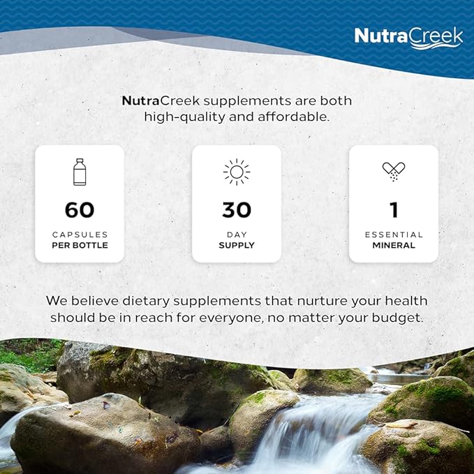 Magnesium Glycinate 400mg Buffered Chelate | Gentle Bioavailable Formula Supports Restful Sleep and Relaxed Muscles - 60 Magnesium Glycinate Capsules