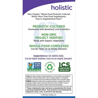 New Chapter Tiny Tabs Multivitamin, 192 ct