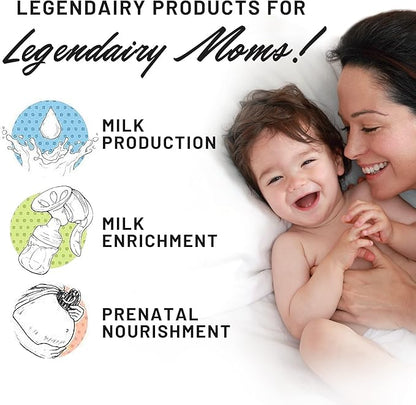 Legendairy Milk Sunflower Lecithin + Cash Cow, Breastfeeding Supplements for Milk Supply Increase and Clogged Milk Ducts - Lactation Support for Breast Milk Production, Fenugreek Free