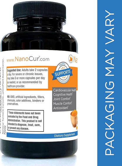 Turmeric Curcumin - 100x More Active Than Turmeric, 170% More Active Than Curcumin + Black Pepper Extract. Joint Support, Relief, and Energy You’ll Feel. Organic Curcumin/Plant-Based Carrier.