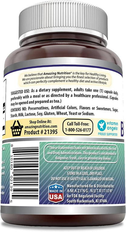 Amazing Formulas Black Cohosh 540 Mg per Serving 120 Capsules Supplement | Non-GMO | Gluten-Free | Made in USA